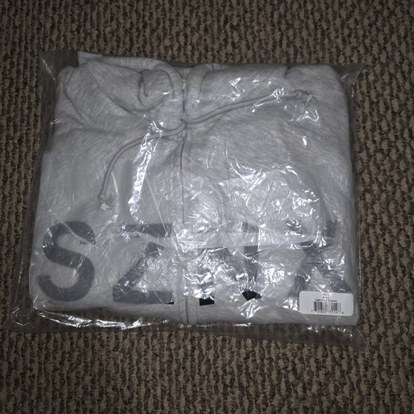 Yeezy Other - Yeezy Heather Gray Hoodie with Black Lettering
